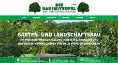 Desktop Screenshot of baumteufel.de